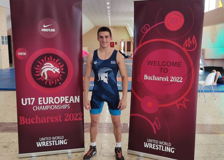 Χρυσό μετάλλιο ο Αρίωνας Κολιτσόπουλος στους Πανευρωπαϊκούς αγώνες πάλης U17