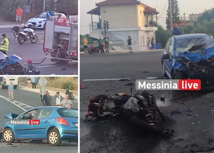 Τραγωδία στην Καλαμάτα: Νεκρός 26χρονος ντελιβεράς έπειτα από σφοδρή σύγκρουση με αυτοκίνητο