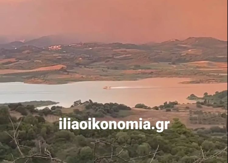 Ηλεία: Κότρωνας, Καραγιαννέϊκα και Λάττα απειλούνται από την φωτιά