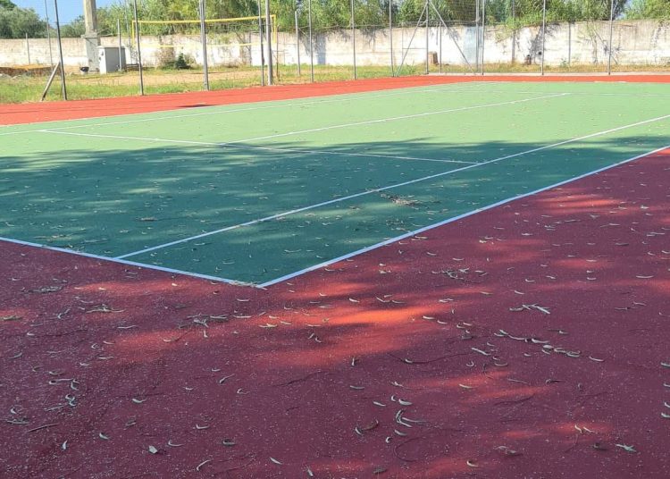 Λεχαινά: Έτοιμο το δημοτικό γήπεδο τένις