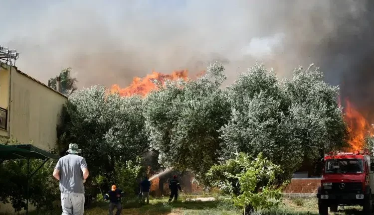 Κρέστενα: “Πύρινη κόλαση”! – Σε δύσβατη χαράδρα το μεγαλύτερο μέτωπο – Επιχειρούν εναέρια μέσα από το πρωί(Φωτο)