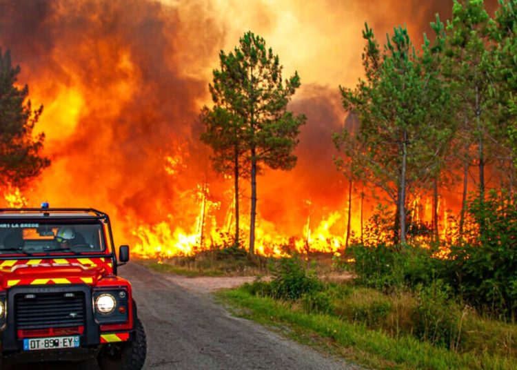 Φλέγεται η Ευρώπη: Συγκλονιστικές εικόνες από Πορτογαλία, Γαλλία και Ισπανία