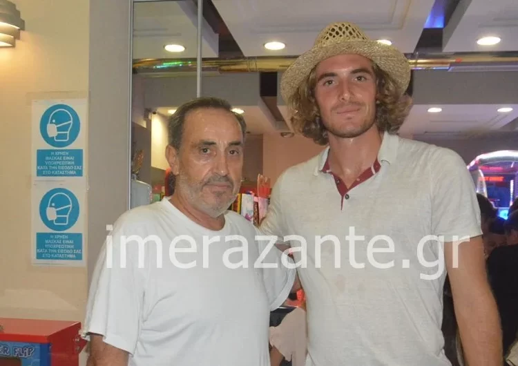 Στην Ζάκυνθο ο Στέφανος Τσιτσιπάς