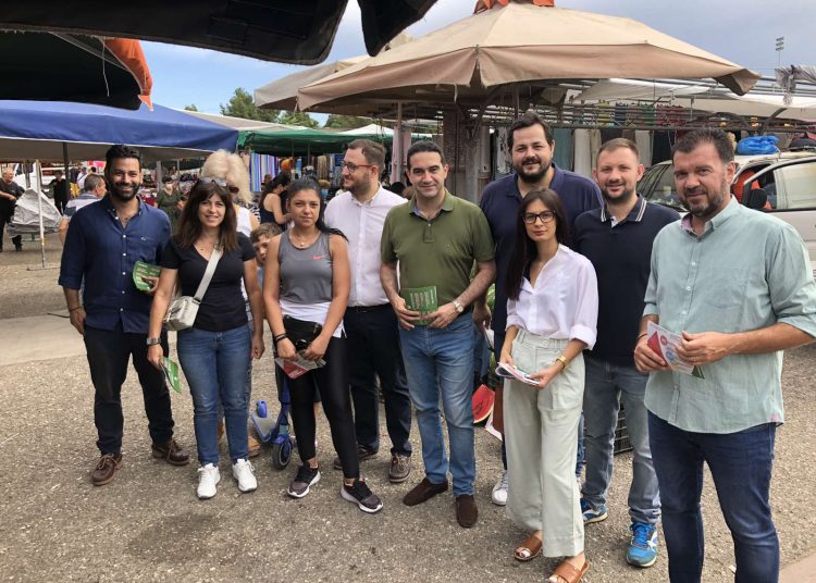 Νομαρχιακή ΠΑΣΟΚ Ηλείας: Επίσκεψη στη λαϊκή αγορά Αμαλιάδας