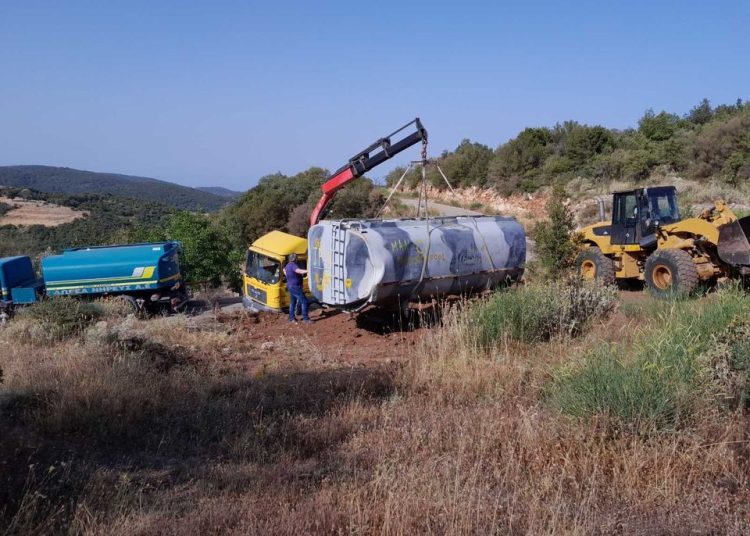 Δήμος Ζαχάρως: Τοποθετήθηκαν δεξαμενές πυρόσβεσης σε καίρια σημεία