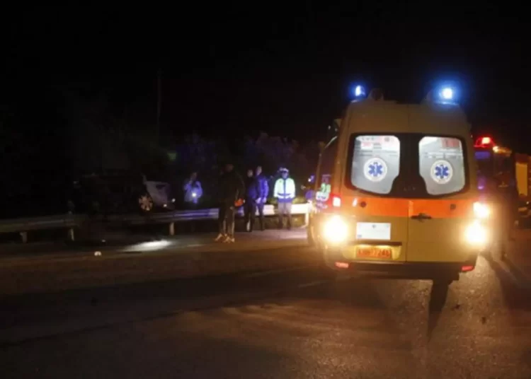 Σοβαρό τροχαίο στην Εθνική Οδό Αθηνών – Κορίνθου