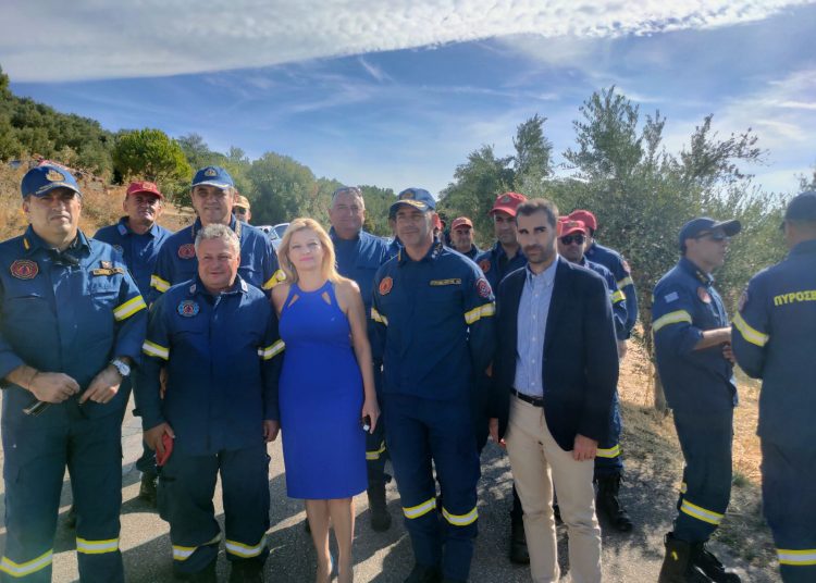 Δ. Αυγερινοπούλου: Τιμούμε όσους χάθηκαν στις φωτιές του 2007