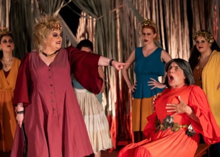 Την Παρασκευή στο θέατρο Φλόκα οι «Θεσμοφοριάζουσες» του Αριστοφάνη