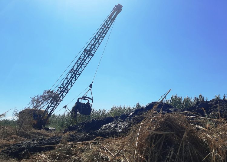 Καθαρίζονται οι αποστραγγιστικοί τάφροι ΓΟΕΒ Πηνειού –Αλφειού και ΤΟΕΒ Μυρτουντίων