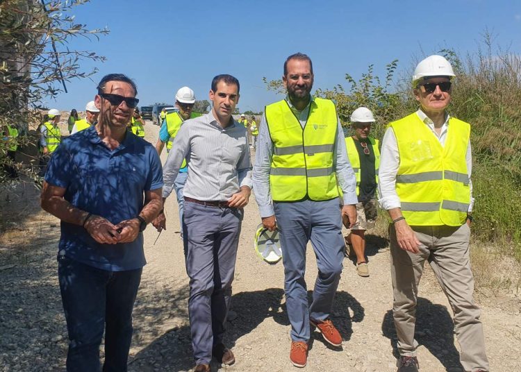 Επίσκεψη Φαρμάκη & Γιαννόπουλου στα έργα της νέας Πατρών-Πύργου