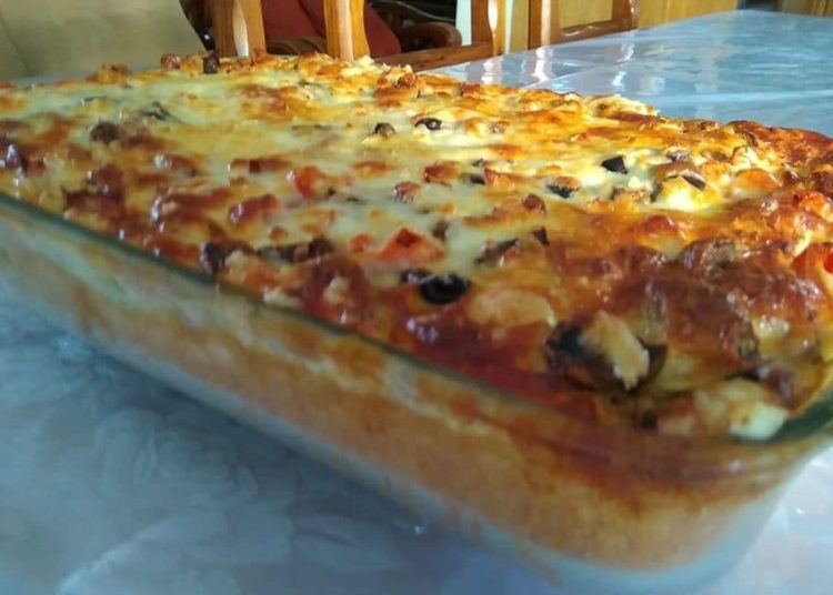 Πίτσα στο ταψί ή αλλιώς Σουφλέ!