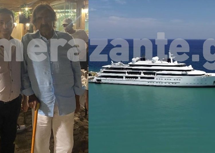 Στην Ζάκυνθο ο πρώην εμίρης του Κατάρ με το τεράστιο σκάφος