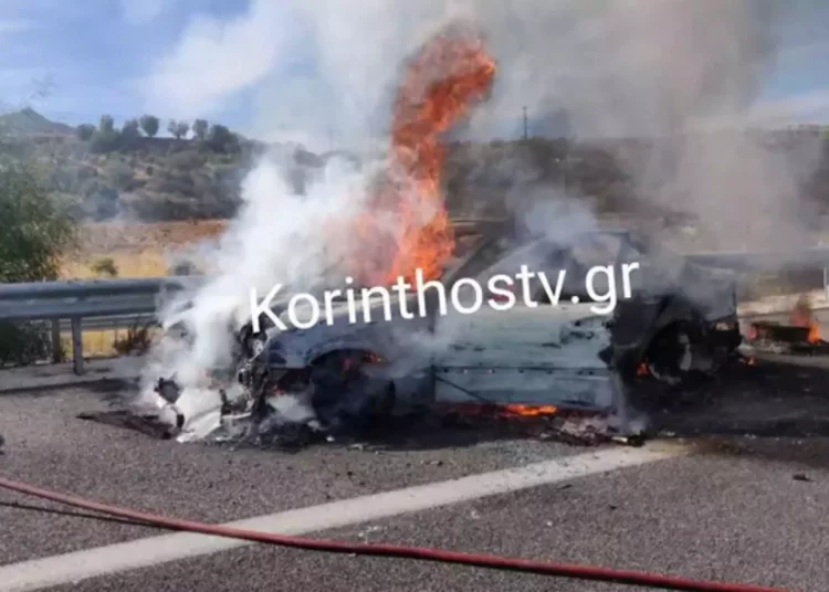 Εθνική Οδός: Τροχαίο με δύο νεκρούς στην Αθηνών – Κορίνθου