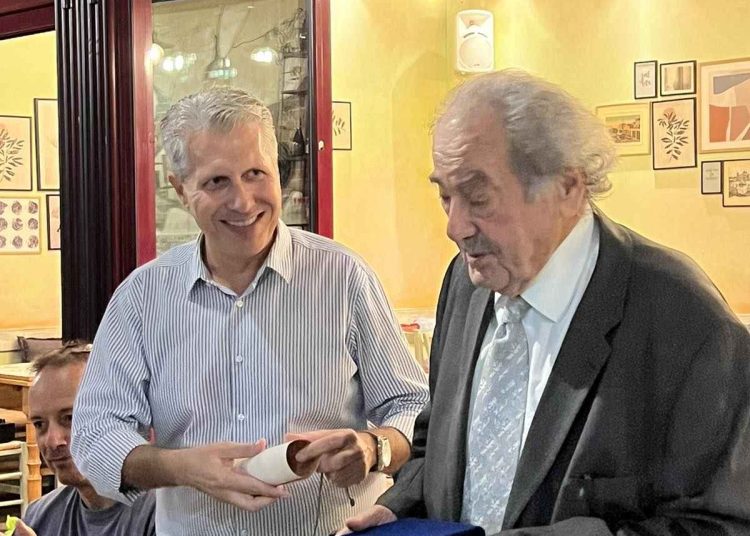 O Δικηγορικός Σύλλογος Πύργου τίμησε το παλαιότερο εν ενεργεία μέλος του