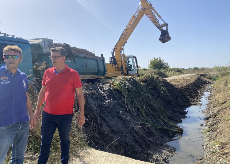 Συνεχίζονται οι αντιπλημμυρικές παρεμβάσεις στον Δήμο Ανδραβίδας-Κυλλήνης
