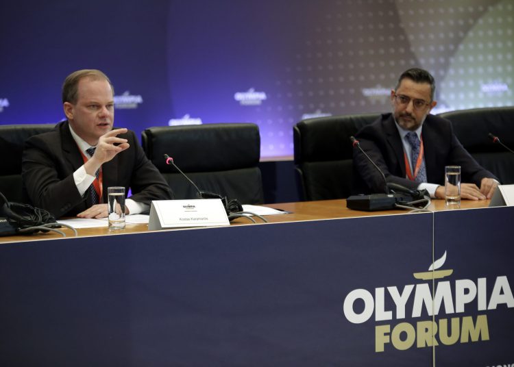 Olympia Forum III-Κώστας Καραμανλής: «Σχεδόν στο 7%(;) ο δρόμος Πάτρα – Πύργος». Δηλαδή ολοκλήρωση το 2030;;!!