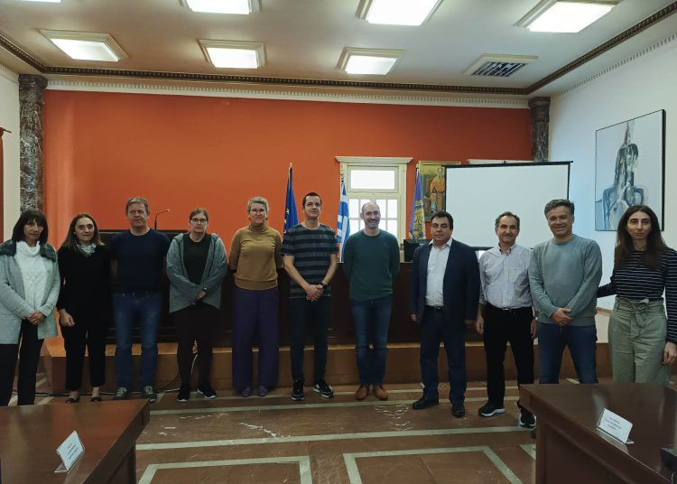 Μαθητές και εκπαιδευτικοί από το 4ο ΓΕΛ Πύργου – Αυστρία – Πορτογαλία  και Βέλγιο του προγράμματος Erasmus+ στο Λάτσειο Δημοτικό Μέγαρο