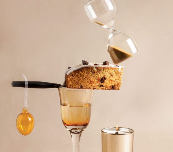 Βασιλόπιτα με μπαχαρικά και σοκολάτα γάλακτος