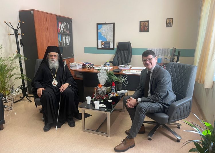 Τα Χριστούγεννα ο Σεβασμιότατος Μητροπολίτης Ηλείας κκ Αθανάσιος επισκέφθηκε το ΓΝ Ηλείας – ΝΜ Πύργου