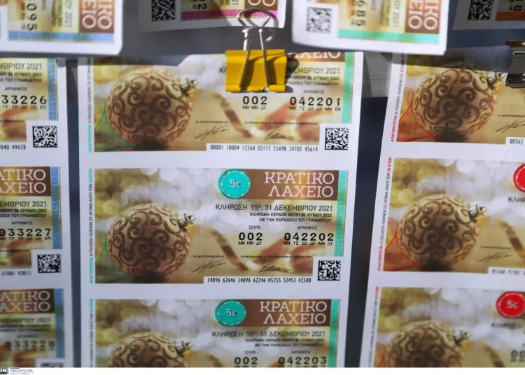 Πρωτοχρονιάτικο λαχείο 2023: Οι χρυσοί αριθμοί της κλήρωσης για τα 3.000.000 ευρώ