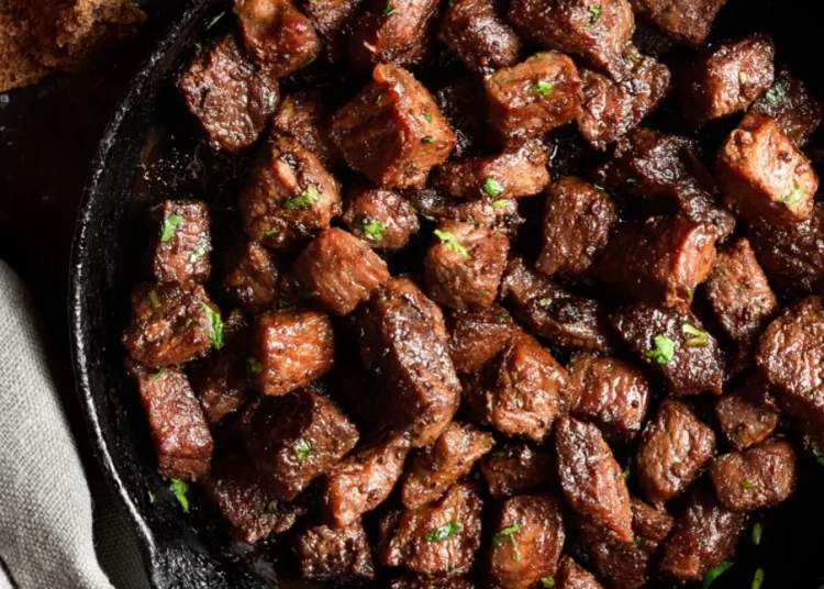 Συνταγή για λεμονάτη χοιρινή τηγανιά με μουστάρδα -Έτοιμη σε 15′