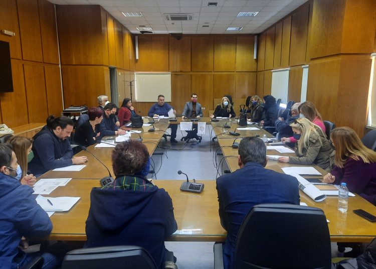 Σύσκεψη υπό τον Αντιπεριφερειάρχη Π.Ε. Ηλείας Β. Γιαννόπουλο, για τον συντονισμό της διαδικασίας διανομής προϊόντων ΤΕΒΑ