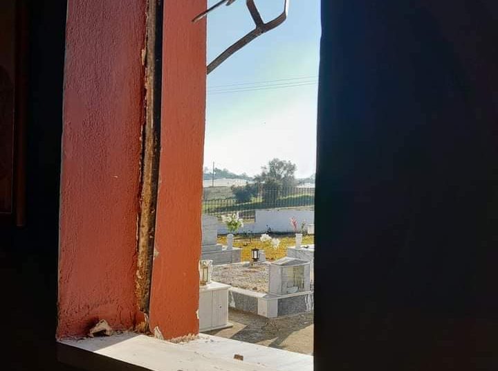 Δήμος Ανδραβίδας Κυλλήνης: Θρασύτητα διάρρηξη ανήμερα των Θεοφανίων στο εξωκλήσι του Αγίου Ιωάννου στο οικισμό Κόμη