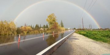 Ένα πανέμορφο ουράνιο τόξο