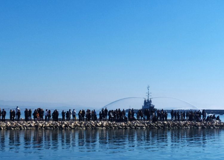 Θεοφάνεια στο Κατάκολο με πλήθος κόσμου (φωτογραφίες και βίντεο)
