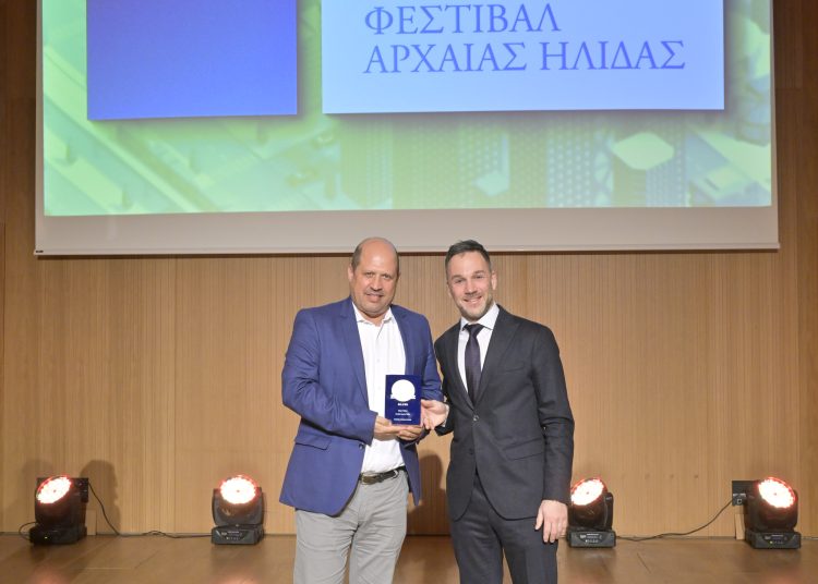 Μεγάλη διάκριση για το Φεστιβάλ της Αρχαίας Ήλιδας