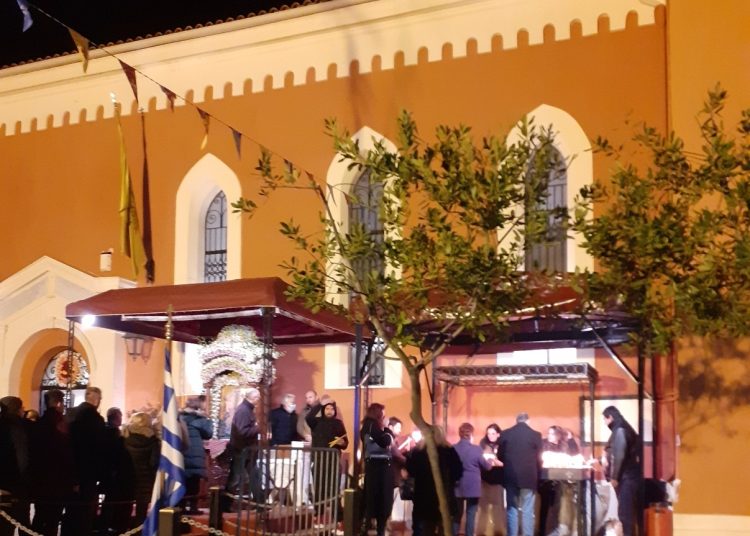 Ο Πύργος εόρτασε τον Πολιούχο του Άγιο Χαράλαμπο – H Λιτάνευση της Ιεράς Εικόνας(φωτο)