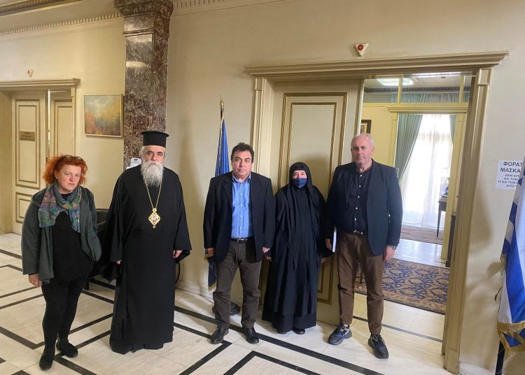 Συνάντηση Δημάρχου Πύργου με τον Μητροπολίτη Ηλείας για την ενδυνάμωση και ανάδειξη του θρησκευτικού τουρισμού