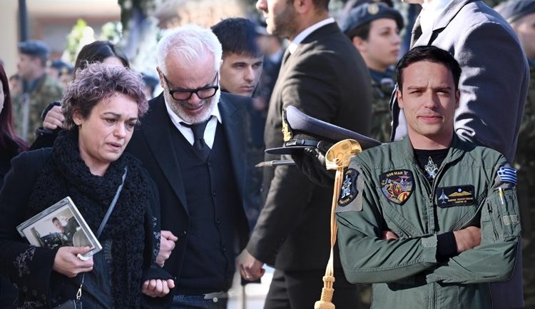 Κηδεία Μάριου Μιχαήλ Τουρούτσικα: Τελευταίο αντίο στον ηρωϊκό υποσμηναγό (φωτο)