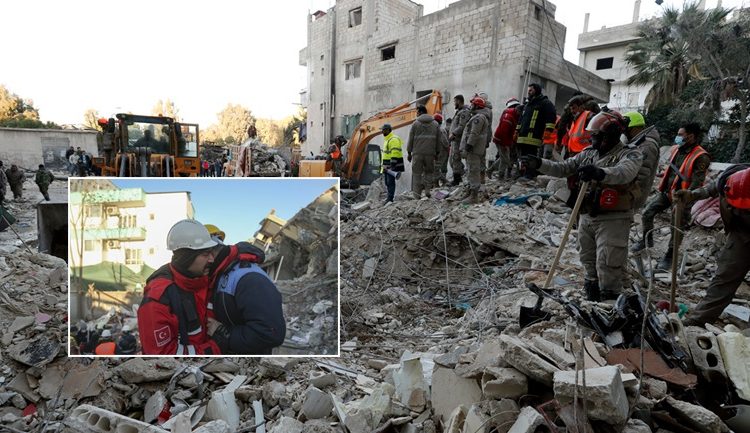 Ξεπερνούν τους 21.600 οι νεκροί σε Τουρκία και Συρία