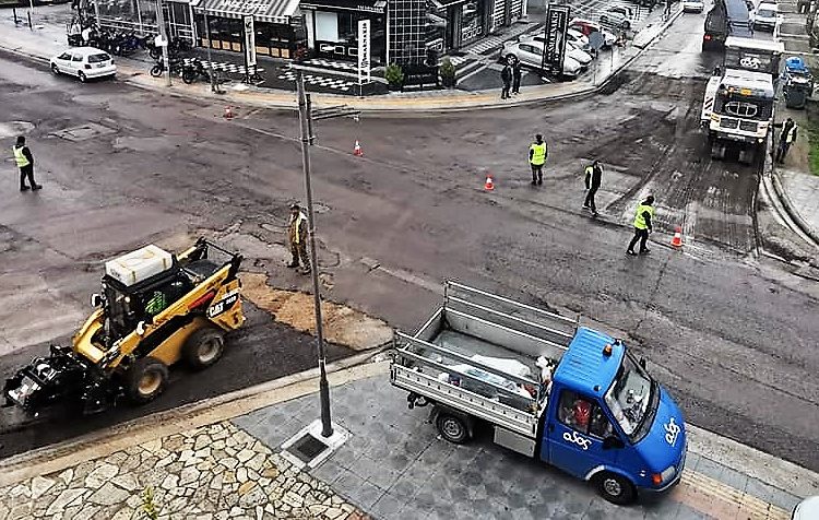 Νέα έργα ασφαλτόστρωσης σε σημεία του Πύργου