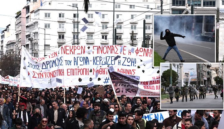 Μαζικές διαδηλώσεις σε όλη την Ελλάδα για τα Τέμπη