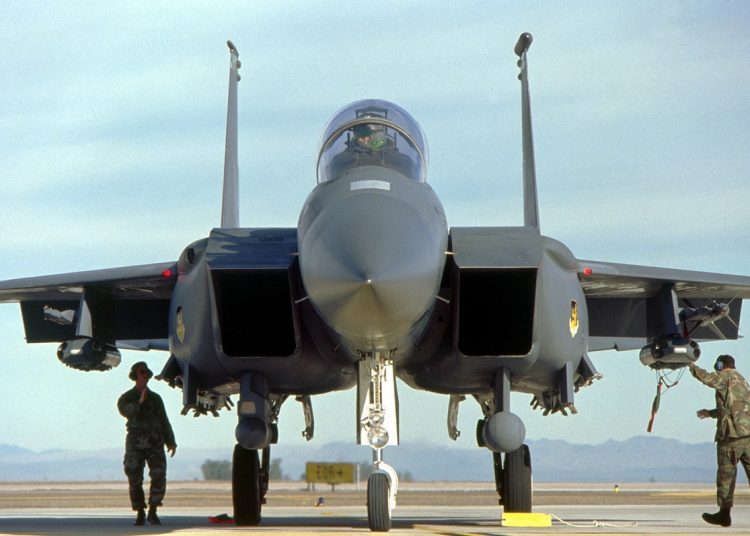 Τα θηριώδη F-15 της Σαουδικής Αραβίας στην Ανδραβίδα