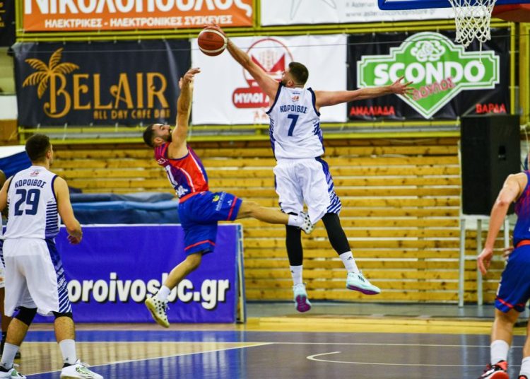 Μπάσκετ – Α2 Εθνική: Ήττα στην παράταση για τον Κόροιβο – Η εικόνα της 23ης μέρας