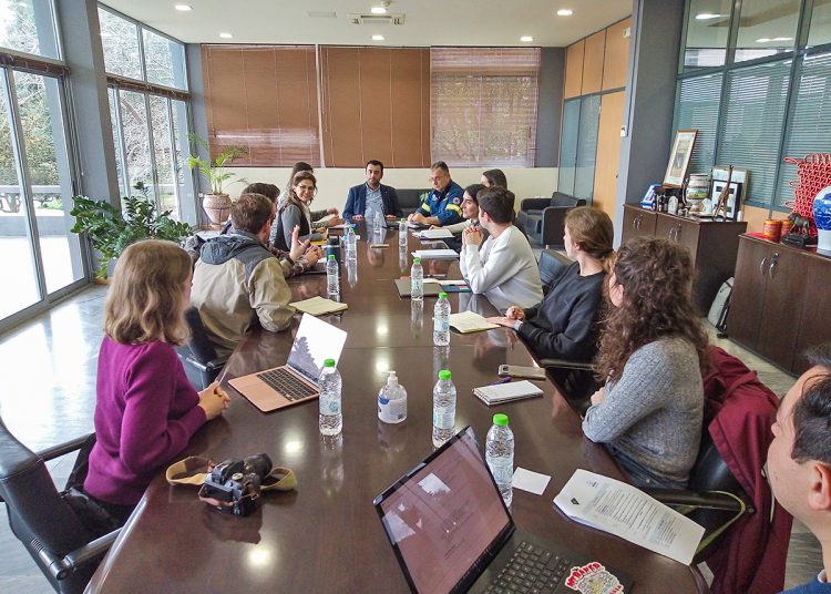 Φοιτητές από το Τέξας των ΗΠΑ στην Αρχαία Ολυμπία