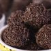 Νηστίσιμες τρούφες σοκολάτας