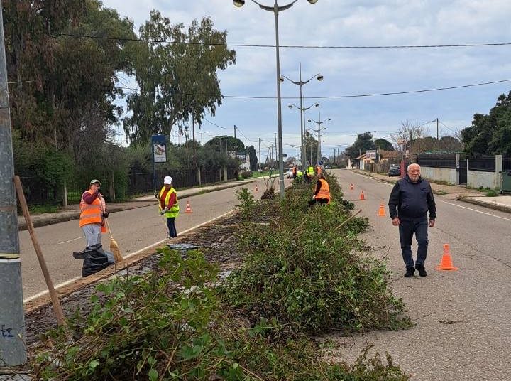 Καθαρισμοί & καλλωπισμός σε Αμαλιάδα και χωριά ενόψει Πάσχα