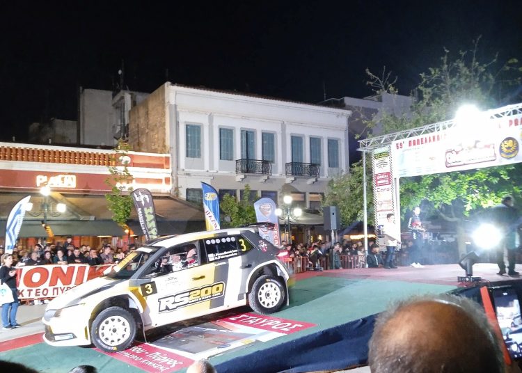 Ξεκίνησε το 43ο Ολυμπιακό Ράλλυ. Στην κεντρική πλατεία Πύργου η πανηγυρική εκκίνηση