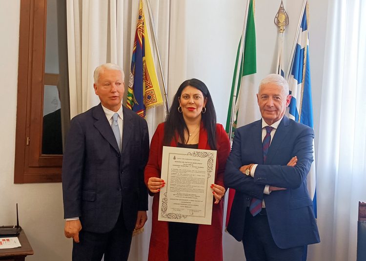 Στην ιταλική πόλη Camisano Vicentino έγινε η εκδήλωση επιβεβαίωσης αδελφοποίησης με την Ολυμπία