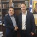 Συνάντηση του Δημάρχου Πύργου Παν. Αντωνακόπουλου με τον υποψήφιο βουλευτή Λευτέρη Βαρουξή