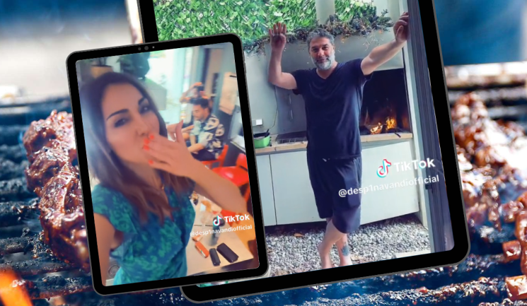 Δέσποινα Βανδή: Αποθεώνει τον Βασίλη Μπισμπίκη μπροστά από το μπάρμπεκιου – «Γεια σου ψήστη μου»