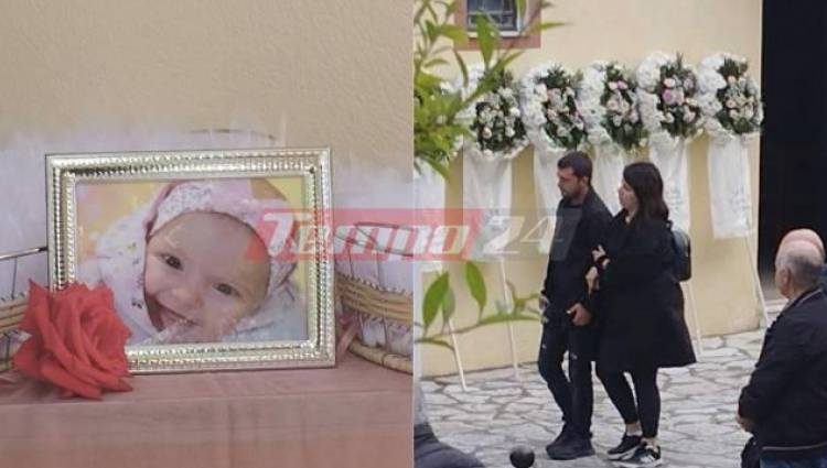 Άρτα: Αγκαλιασμένοι οι γονείς στην κηδεία του άτυχου βρέφους – Ανείπωτος θρήνος στο τελευταίο αντίο (ΦΩΤΟ)