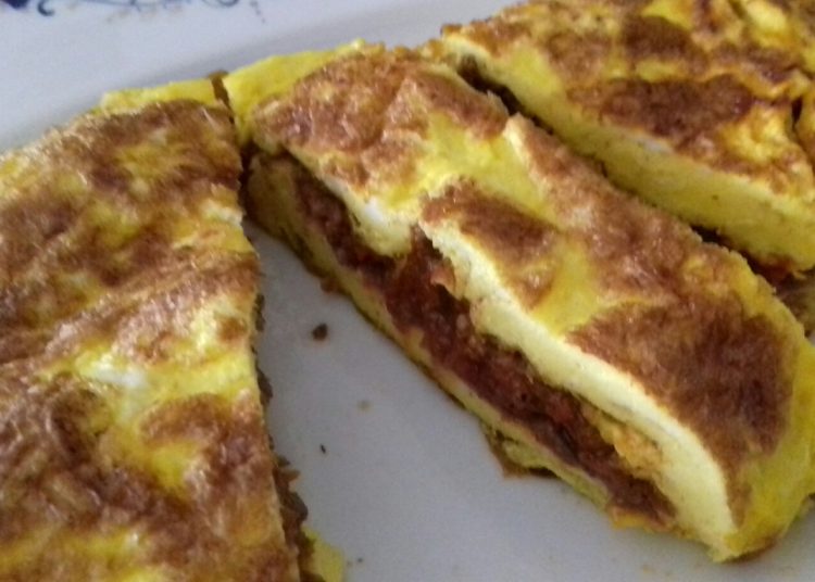 Ομελέτα με κιμά