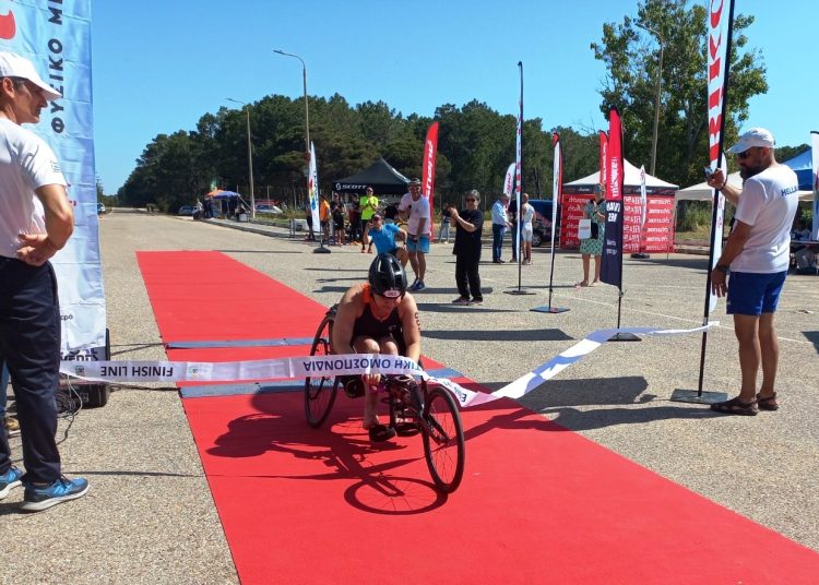Θίνες Βαρθολομιού: Πανελλήνιο πρωτάθλημα Παρατριάθλου και 2ο Τρίαθλο