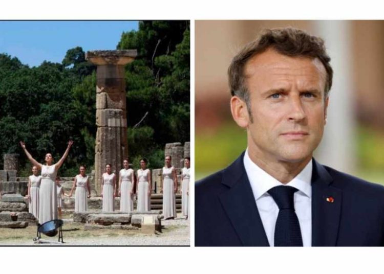 Ολυμπιακοί Αγώνες 2024: Στην Ολυμπία Εμ. Μακρόν για το αφή της Φλόγας