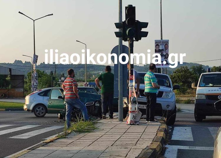 Φιλοθέη Πύργου: Τροχαίο με τραυματίες
